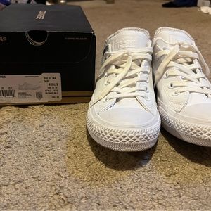 Converse white leather all star